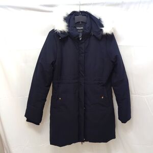 Women's thick parka fur coat